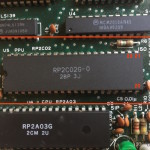 Famicom AV mod RP2C02G PPU