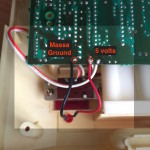 Famicom led mod solder points punti di saldatura