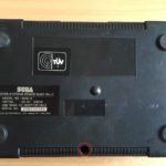 Sega Master System back