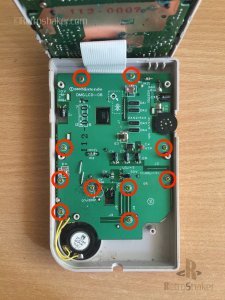Riparazione linee verticali game boy