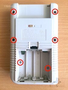 Riparazione linee verticali game boy