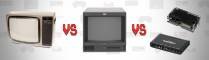 Scegliere tra Tv crt, upscaler e Monitor